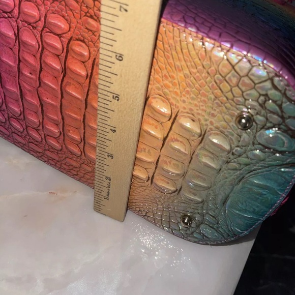 Brahmin Ombre Melbourne Collection Ezra Horizon Extra Large Tote Bag - Picture 12 of 12